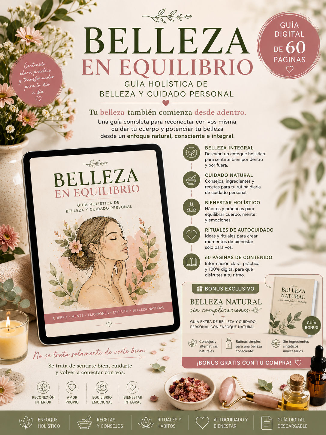 Belleza en equilibrio + BONUS🌿✨